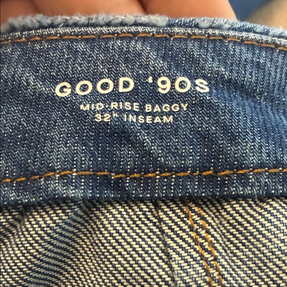 Good American Good 90’s relaxed Jeans size 8/29 - Picture 3 of 11